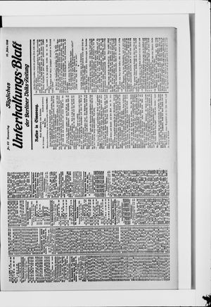 Berliner Volkszeitung vom 18.03.1915