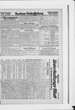 Berliner Volkszeitung on Mar 20, 1915