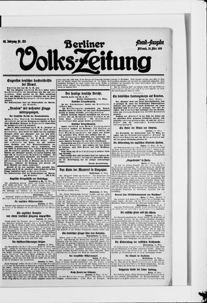 Berliner Volkszeitung on Mar 24, 1915
