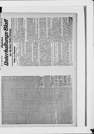Berliner Volkszeitung vom 25.03.1915