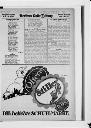 Berliner Volkszeitung on Apr 2, 1915
