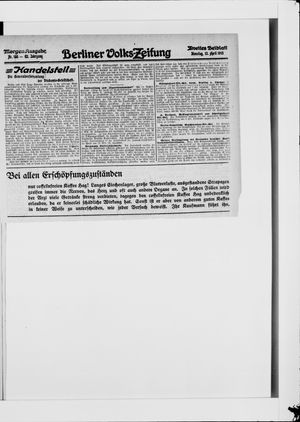 Berliner Volkszeitung on Apr 13, 1915