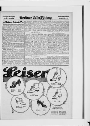 Berliner Volkszeitung on Apr 25, 1915