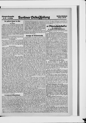 Berliner Volkszeitung vom 02.05.1915