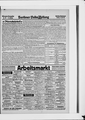 Berliner Volkszeitung vom 16.05.1915