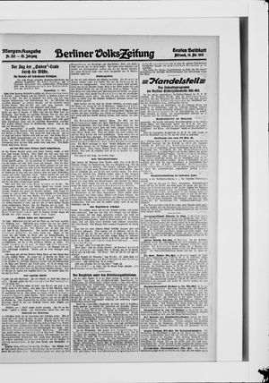 Berliner Volkszeitung vom 19.05.1915
