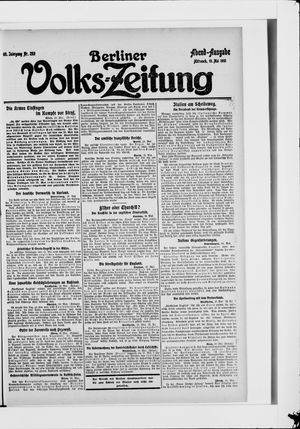 Berliner Volkszeitung vom 19.05.1915