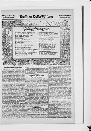 Berliner Volkszeitung vom 23.05.1915