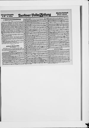 Berliner Volkszeitung vom 26.05.1915