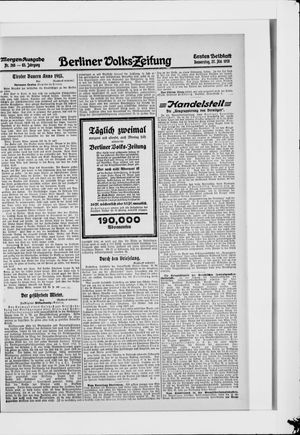 Berliner Volkszeitung on May 27, 1915