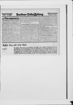 Berliner Volkszeitung vom 16.06.1915