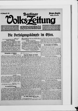 Berliner Volkszeitung vom 29.06.1915