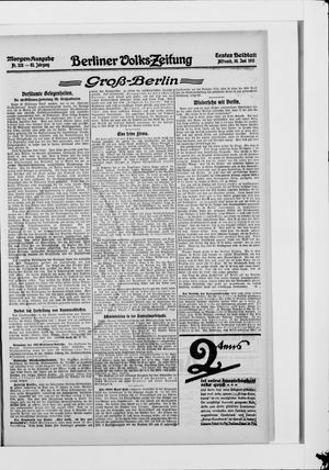 Berliner Volkszeitung vom 30.06.1915