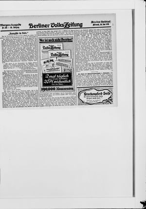 Berliner Volkszeitung vom 30.06.1915