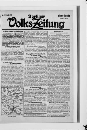Berliner Volkszeitung vom 02.07.1915