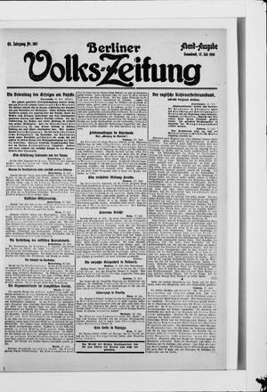 Berliner Volkszeitung vom 17.07.1915