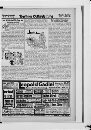 Berliner Volkszeitung vom 05.09.1915