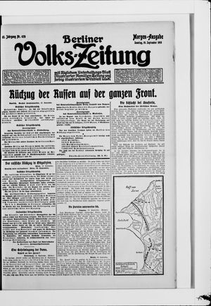 Berliner Volkszeitung vom 19.09.1915