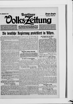 Berliner Volkszeitung vom 07.10.1915