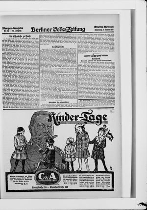 Berliner Volkszeitung vom 07.10.1915