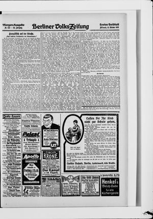 Berliner Volkszeitung on Oct 13, 1915