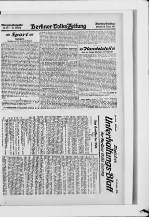 Berliner Volkszeitung vom 13.10.1915