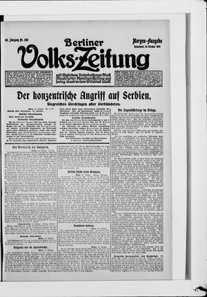 Berliner Volkszeitung vom 16.10.1915