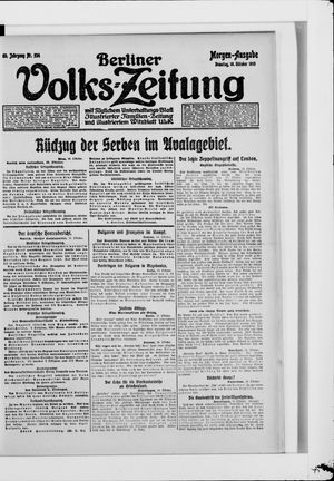 Berliner Volkszeitung vom 19.10.1915