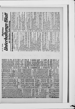 Berliner Volkszeitung vom 19.11.1915