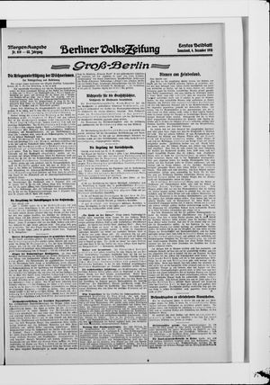Berliner Volkszeitung vom 04.12.1915