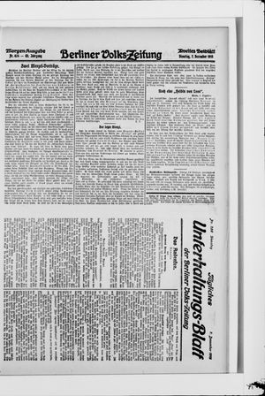 Berliner Volkszeitung vom 07.12.1915