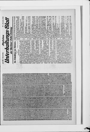 Berliner Volkszeitung on Dec 16, 1915