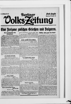 Berliner Volkszeitung vom 16.12.1915