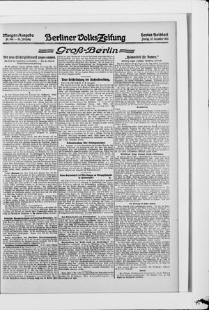 Berliner Volkszeitung vom 17.12.1915
