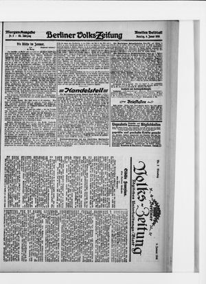 Berliner Volkszeitung vom 04.01.1916