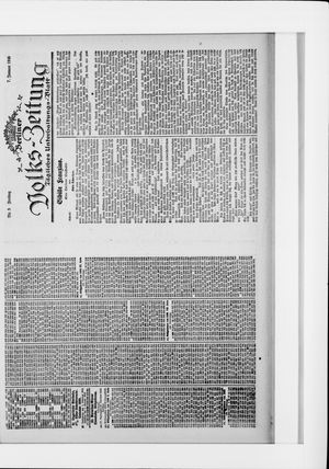 Berliner Volkszeitung vom 07.01.1916