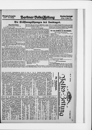 Berliner Volkszeitung vom 14.01.1916
