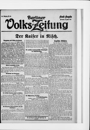 Berliner Volkszeitung vom 19.01.1916