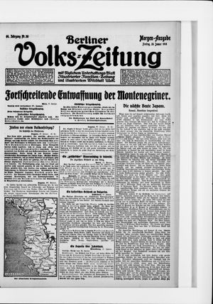 Berliner Volkszeitung vom 28.01.1916