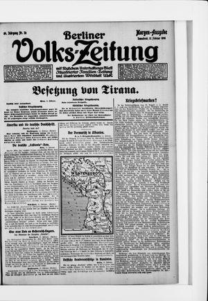 Berliner Volkszeitung on Feb 12, 1916