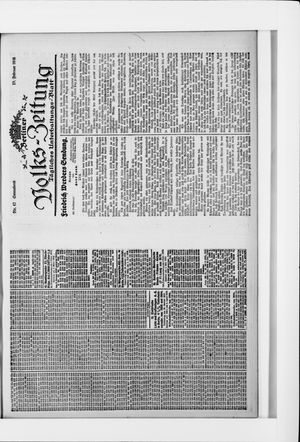 Berliner Volkszeitung vom 19.02.1916