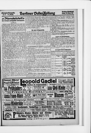 Berliner Volkszeitung on Feb 20, 1916