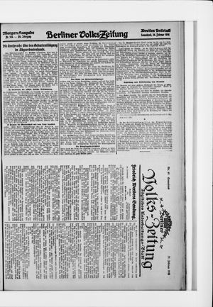 Berliner Volkszeitung vom 26.02.1916