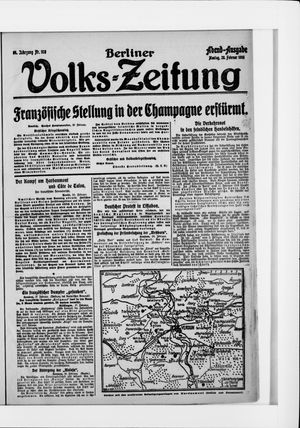 Berliner Volkszeitung on Feb 28, 1916