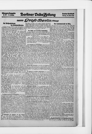 Berliner Volkszeitung vom 29.02.1916