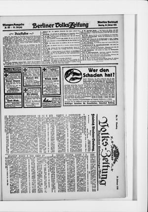 Berliner Volkszeitung on Feb 29, 1916