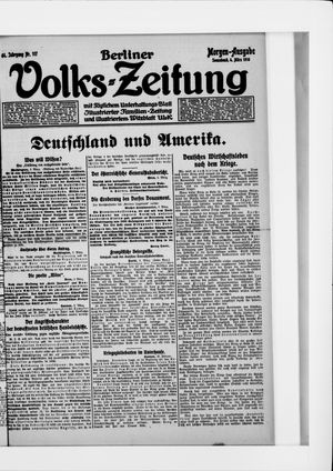 Berliner Volkszeitung vom 04.03.1916