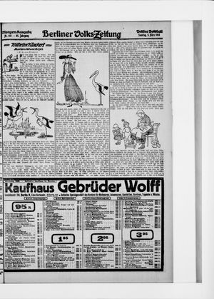 Berliner Volkszeitung vom 05.03.1916