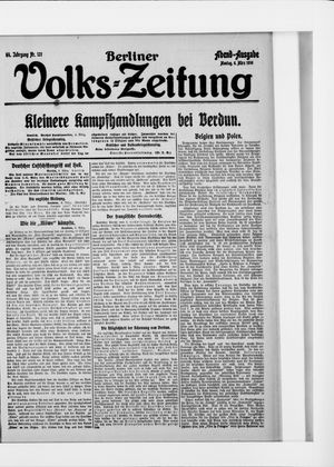 Berliner Volkszeitung on Mar 6, 1916