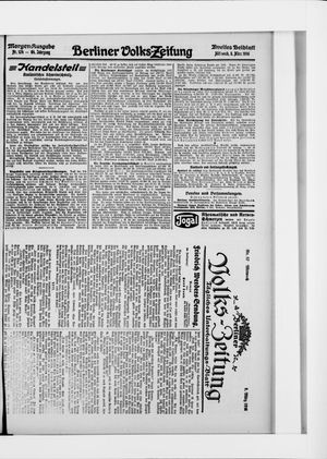 Berliner Volkszeitung on Mar 8, 1916